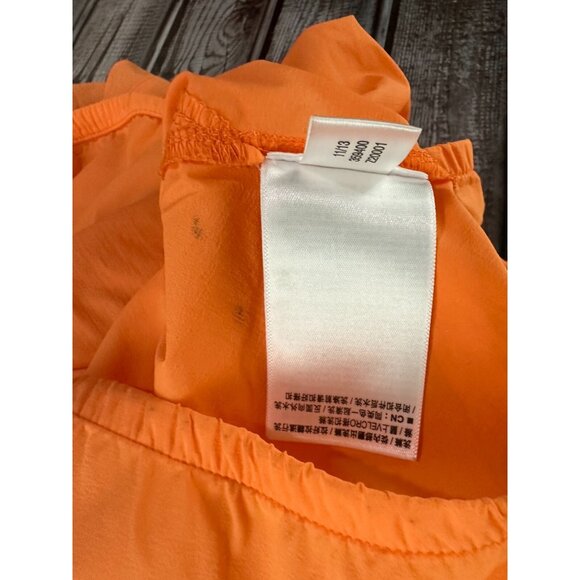 Salomon Full Zip Light Weight Jacket color orange size M NWOT - Picture 6 of 6